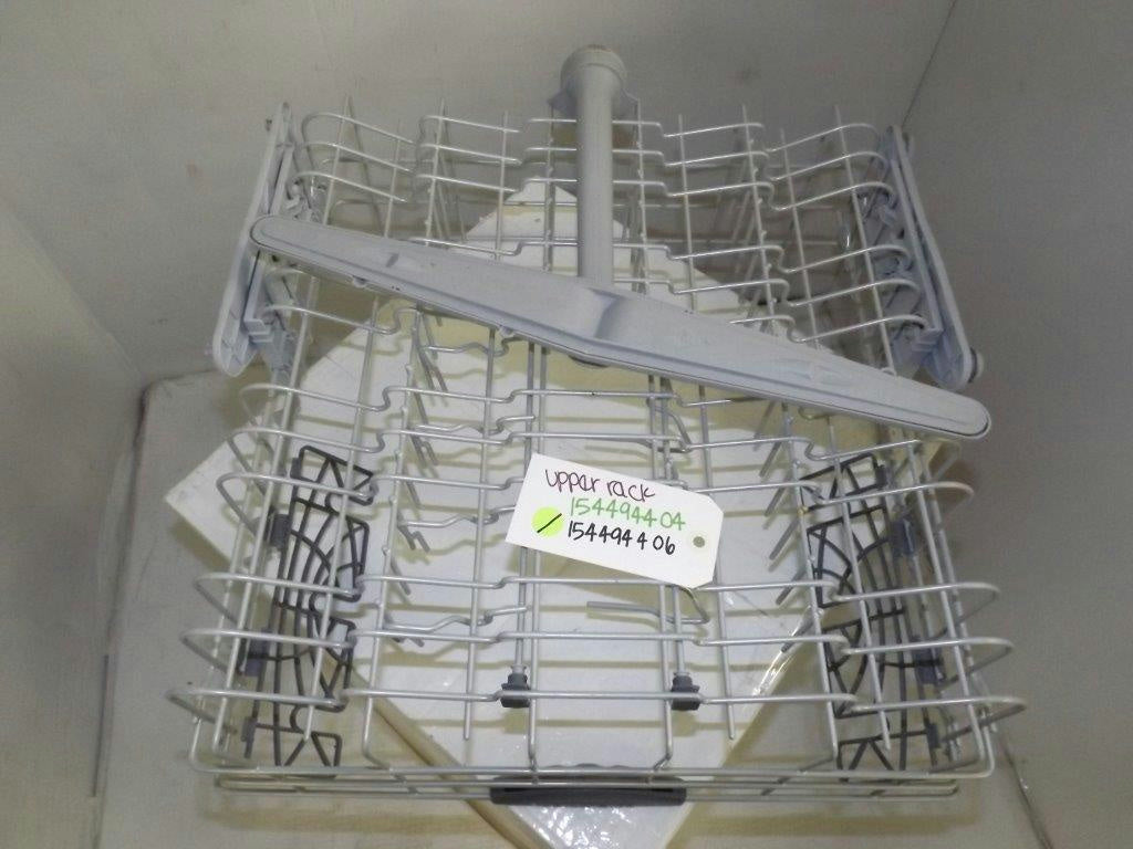 FRIGIDAIRE DISHWASHER 154494404 154494406 UPPER RACK USED FRIGIDAIRE DISHWASHER 154494404 154494406 UPPER RACK USED